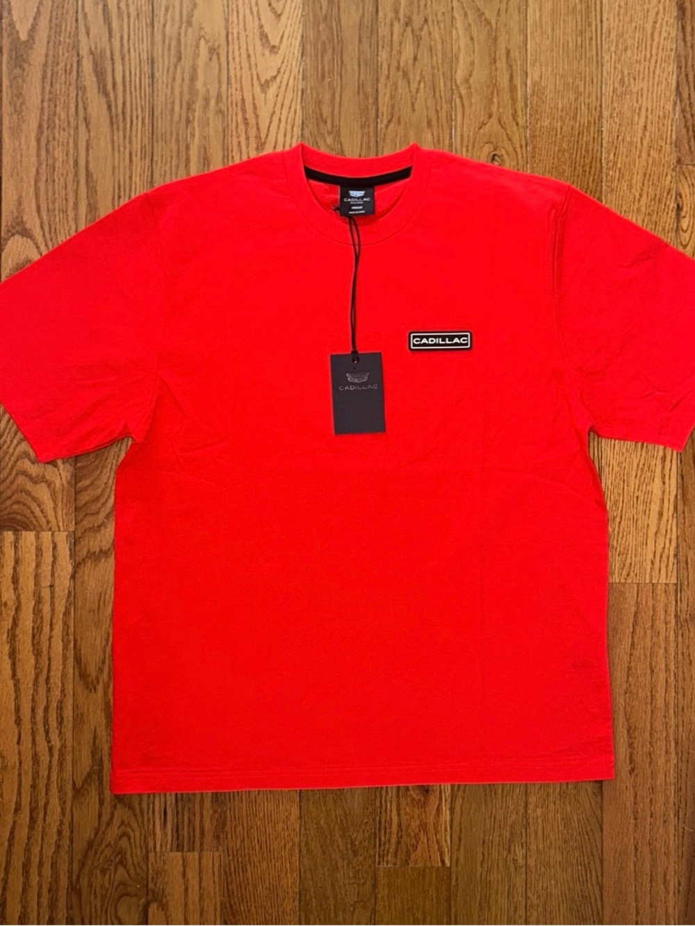 Cadillac Racing Red T-Shirt Size Medium NEW